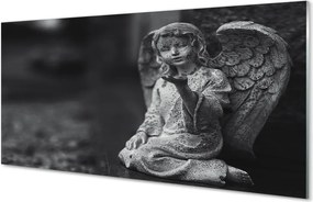 Szklany Panel Posążek Anioła