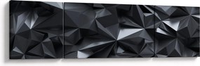 Obraz - Abstrakcja geometryczna (170x50 cm)