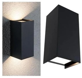 Paulmann 94325 - 2xLED 6,5W IP44 lampa ścienna zewnętrzna FLAME 230V