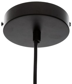 Lampa wisząca GALT, metalowa, Ø 34 cm