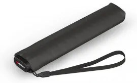 KNIRPS US.050 DARK GREY - lekki damski składany parasol płaski
