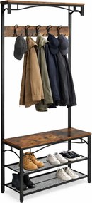 Wieszak Stojący Z Siedziskiem I Szafką Na Buty S1-H19