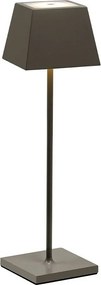 Siesta Dove Grey Przenośna i ładowalna lampa stołowa LED IP54