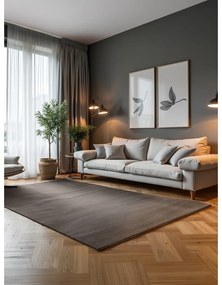Antracytowo-kremowy dywan 120x170 cm Perles Dolomite – Elle Decoration