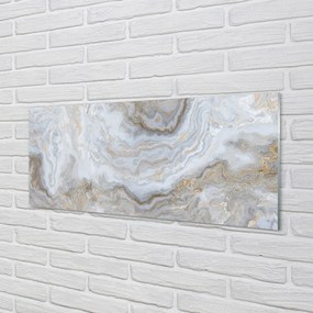 Panel szklany do Kuchni Marmurowe Plamy i Cienie