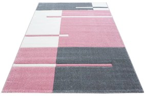 Dywan nowoczesny Hawaii różowo-szary 200 cm x 290 cm