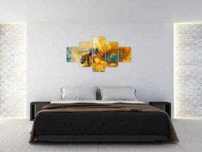 Obraz - Pszczoła, akwarela (125x70 cm)