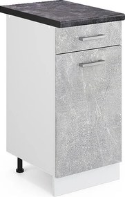 Szafka dolna do kuchni beton 40x60x81.6 r-line