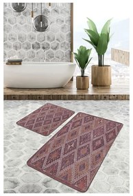 Aksamitne dywaniki łazienkowe zestaw 2 szt. 60x100 cm – Mila Home