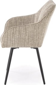 Krzesło do jadalni do obrotowy siedziskiem K576 Halmar