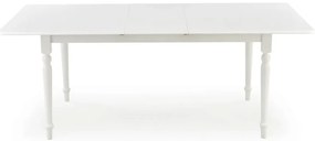 Stół rozkładany NELSON 160(200)x90 biały HALMAR