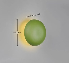 Zielony kinkiet LED na USB Davey – Reality