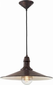 Brilagi - Żyrandol na lince FORGE 1xE27/60W/230V śr. 36 cm brązowy