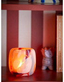 Szklany świecznik na świeczkę typu tealight Karan – Bloomingville
