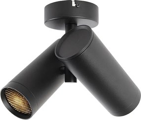 Designerski reflektor czarny 2 światła - Scopio Honey