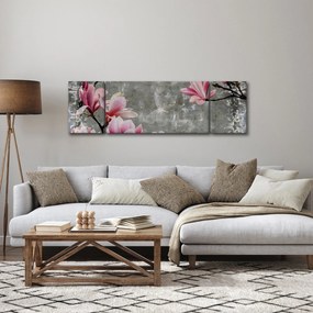 Obraz z kwiatami (170x50 cm)