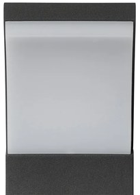 Zewnetrzna Lampa ścienna zewnętrzna antracytowa z LED IP54 z czujnikiem ruchu - Litt Nowoczesny Oswietlenie zewnetrzne