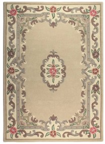 Beżowy wełniany dywan Flair Rugs Aubusson, 75x150 cm