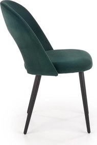 Krzesło tapicerowane z niskim oparciem K384 Halmar