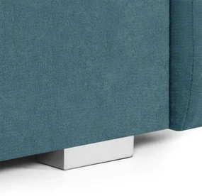 Kanapa sofa 3 os z funkcją spania BERLIN Granatowy