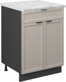 Szafka dolna do kuchni greybeige 60x60x82 fame-line