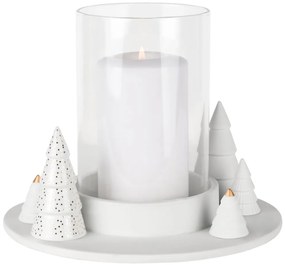 Räder Świecznik TANNEN z porcelany i szkła