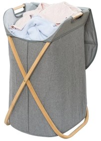 Kosz na pranie Wenko Bahari Bamboo, 79 l