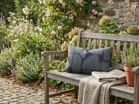 Poduszka dekoracyjna IMPRIME NOBALY 30x50 cm, szara