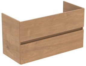 Wisząca szafka pod umywalkę w dekorze dębu 100x55 cm Eurovit+ – Ideal Standard