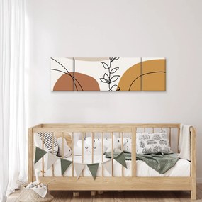 Obraz - Kształty Boho (170x50 cm)