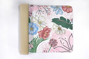 Dywanik antypoślizgowy do łazienki Dywanik antypoślizgowy do łazienki Kolorowe Kwiaty