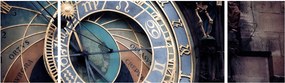 Obraz - Praski zegar astronomiczny, Praga (170x50 cm)