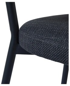 Ciemnoszare krzesło Fowler – Unique Furniture