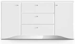 Komoda BLANC 02 2D3S 160 biały połysk ML MEBLE