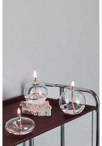 Szklana lampa olejna (wysokość 10 cm) Aura – Mette Ditmer Denmark