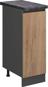 Szafka apteczna złoty dąb energetyczny 30x60x81.6 r-line