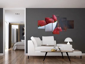Obraz truskawek (125x70 cm)