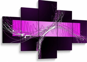 Abstrakcyjny obraz (125x70 cm)