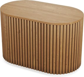 Szafka łazienkowa wisząca  z drewna tekowego - 90 cm - TOWARI