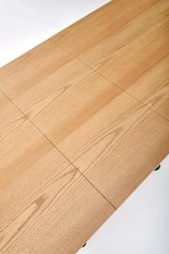 Designerski stół z fornirowanym blatem Derrick