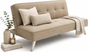 Sofa beżowa wypoczynkowa spania z funkcją G8-A40