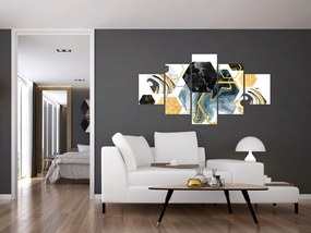 Obraz - Wielokąty (125x70 cm)