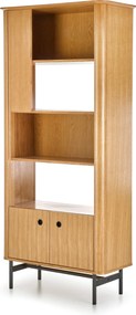 Regał z szafką w stylu retro Smart REG-1