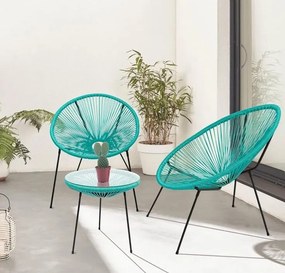 Zestaw mebli ogrodowych Acapulco 2 krzesła + stolik