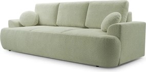 Sofa VELO z funkcja spania i pojemnikiem MIĘTOWY CORAL 55