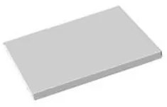 Dodatkowa półka do szaf warsztatowych KOVOS, 505 x 600 mm, szary, 1 ks