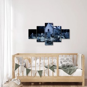 Obraz - Ciemna noc (125x70 cm)