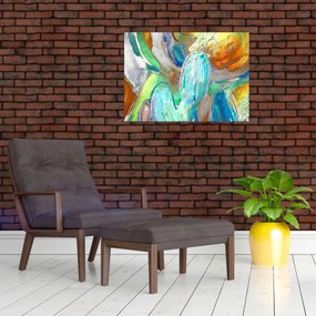 Obraz - Kolorowa abstrakcja (70x50 cm)