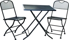 Metalowy stół ogrodowy ZWMT-70F - 72 cm, składany