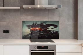 Panel nad Blat Kuchenny Ciemna Postać z Koszmaru